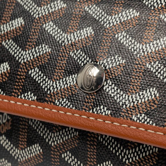 Goyard Saint Louis PM Black Goyardine Canvas Tote - Picture 9 of 11